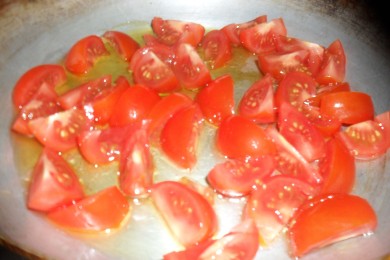 Паста с моцареллой - приготовление