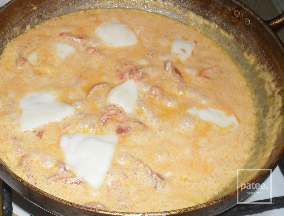 Паста с моцареллой - Шаг 5