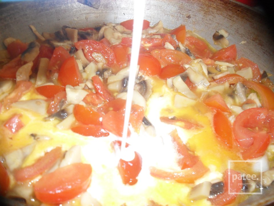 Паста с шампиньонами - Шаг 4