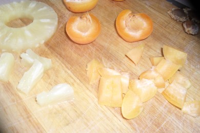 Фруктовый салат - приготовление