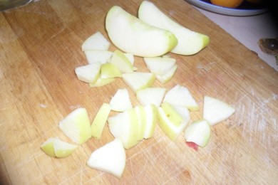 Фруктовый салат - приготовление