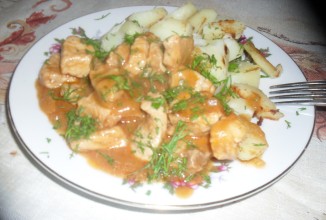 Гуляш из свинины