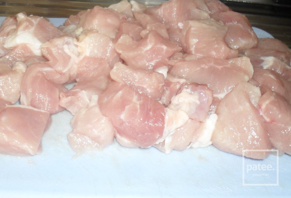 Гуляш из свинины - Шаг 1