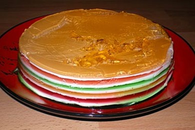 Рецепт торт «Радуга»