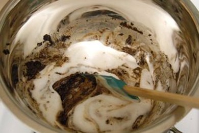 Cуфле из черного шоколада - приготовление