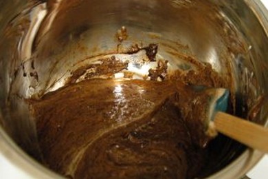 Cуфле из черного шоколада - приготовление