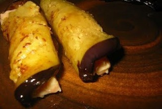 Баклажаны с чесночной начинкой