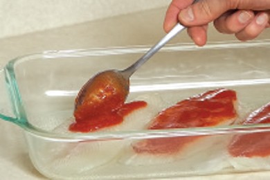 Рыбная быстро-пицца - Шаг 2