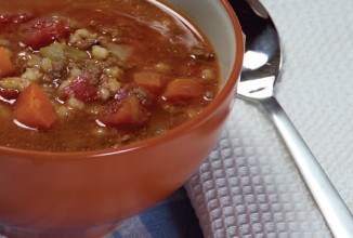 Суп из говяжего фарша