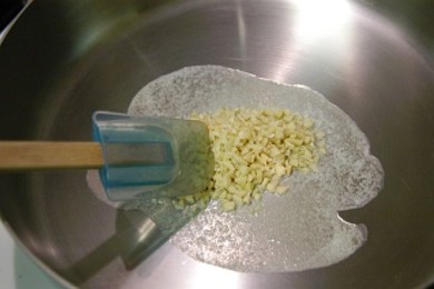 Спаржа с миндалем - приготовление