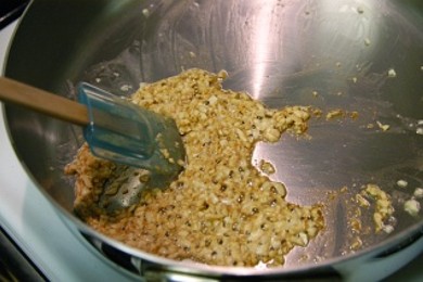 Спаржа с миндалем - приготовление