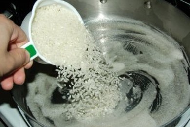 Запеченная курица с рисом - приготовление