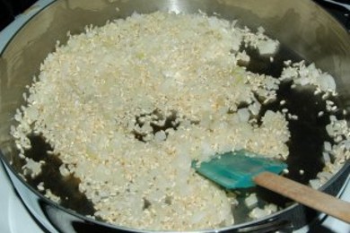 Запеченная курица с рисом - приготовление