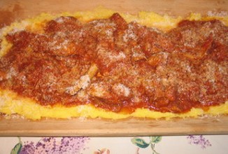 Палента с ребрышками