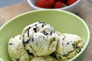 Мятное мороженое с шоколадной крошкой - Шаг 5