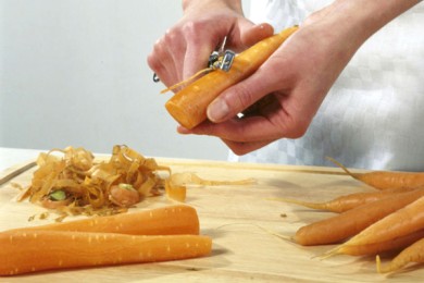 Морковный салат - приготовление