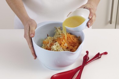 Морковный салат - приготовление