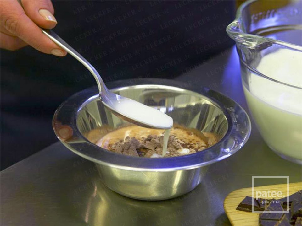 Шоколадный пуддинг - Шаг 2