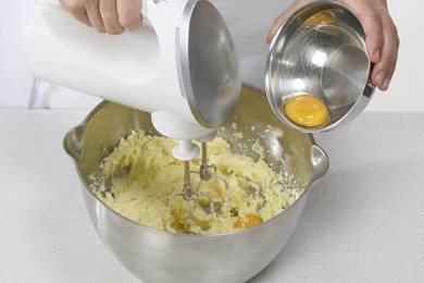 Сырный пирог - приготовление