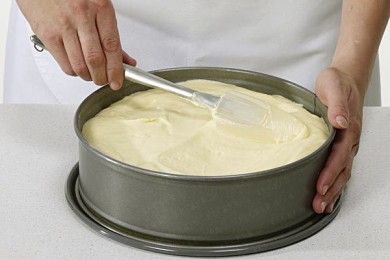 Сырный пирог - приготовление