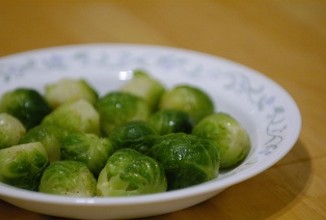  Тушеная брюссельская капуста