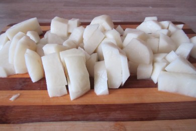 Сочный картофель для лентяев - приготовление