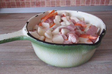 Сочный картофель для лентяев - приготовление