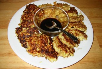 Кукурузные оладьи