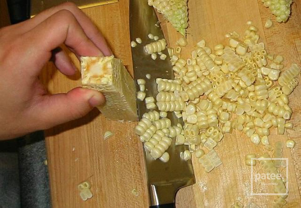 Кукурузные оладьи - Шаг 1