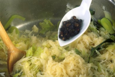 Суп из кислой капусты - приготовление