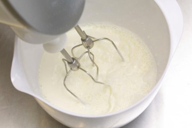 Мороженое-спагетти - приготовление