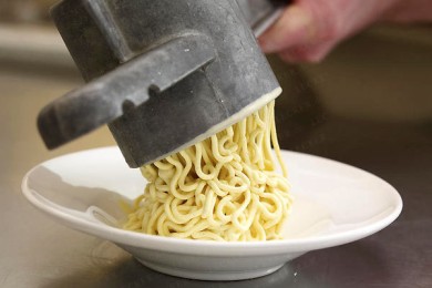 Мороженое-спагетти - приготовление