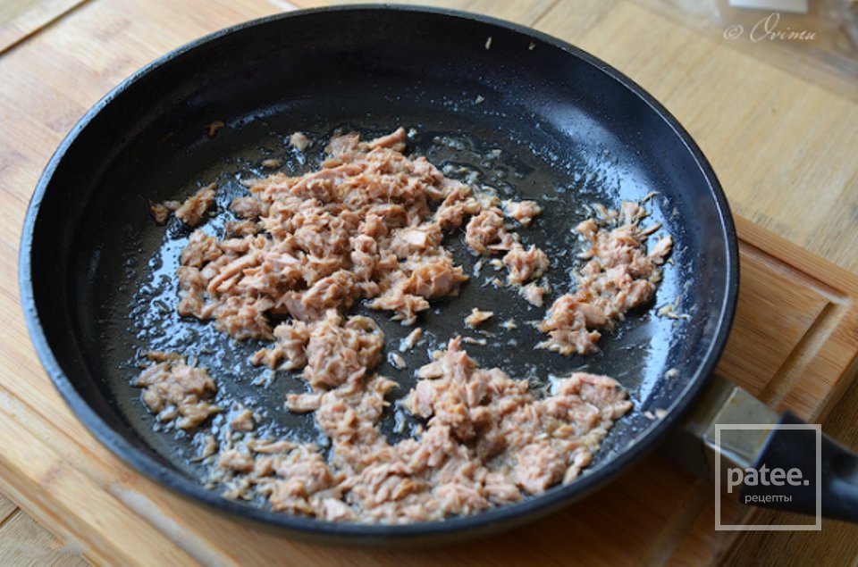 Спагетти с тунцом - Шаг 3