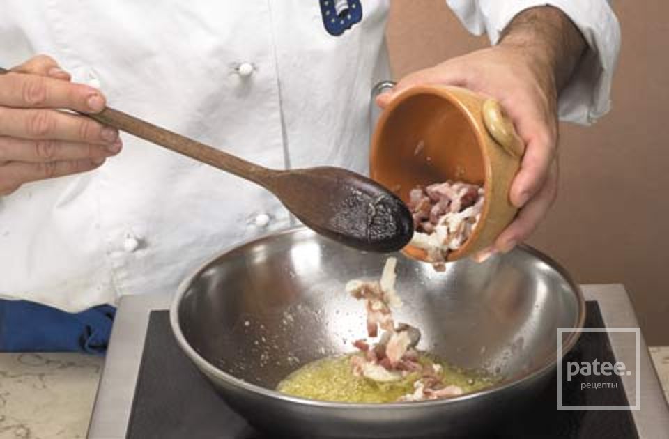 Ризотто "Трастевере" - Шаг 1