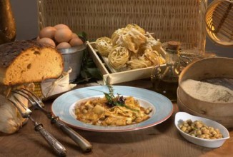 Лазанья с нутом