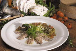 Анчоусы, маринованные с фенхелем