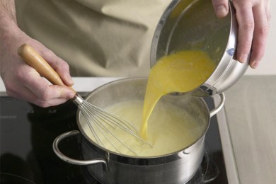 Ванильный дессерт - приготовление