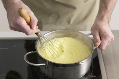 Ванильный дессерт - приготовление