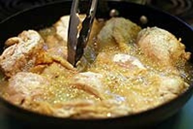 Куриные ножки во фритюре - приготовление