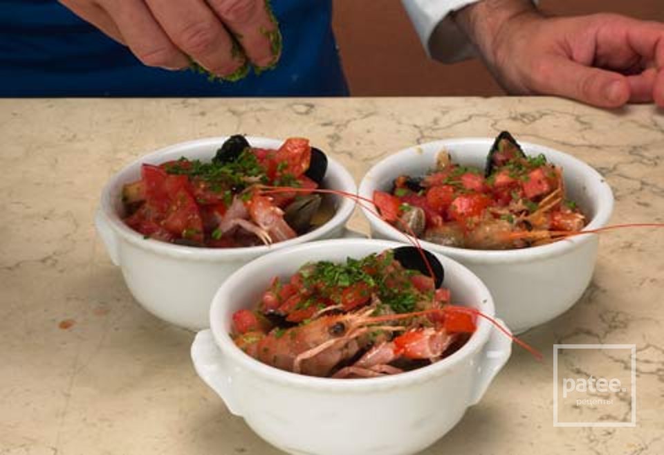 Рыбный суп с оливками - Шаг 6