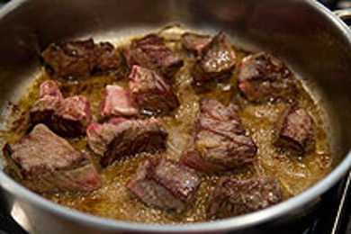 Говядина Бургиньон - приготовление