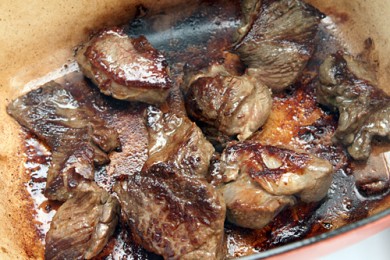 Говядина Бургиньон - приготовление