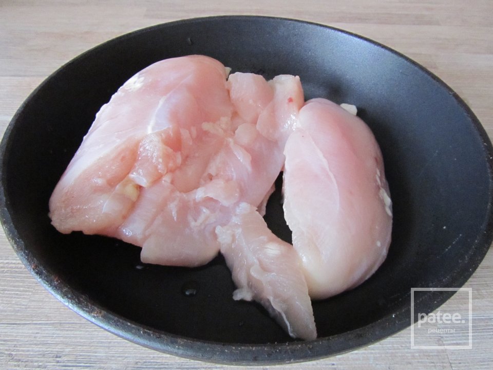 Киш куриный - Шаг 1