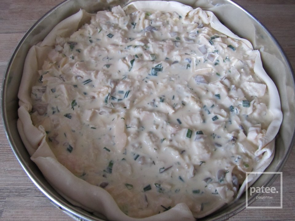 Киш куриный - Шаг 5