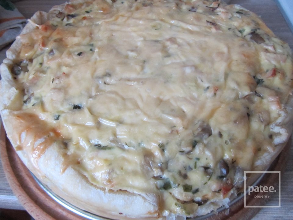 Киш куриный - Шаг 6