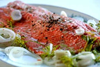 Лосось пашот