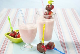 Клубничный шейк