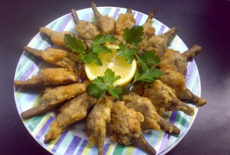 Артишоки жареные в кляре