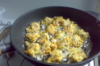 Артишоки жареные в кляре - приготовление