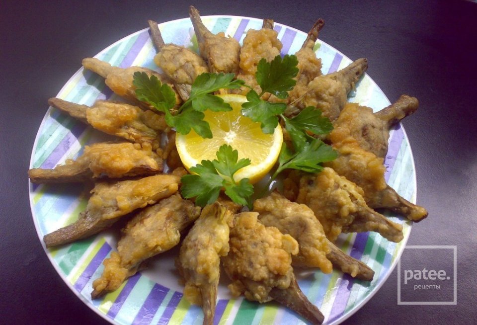 Артишоки жареные в кляре - Шаг 8